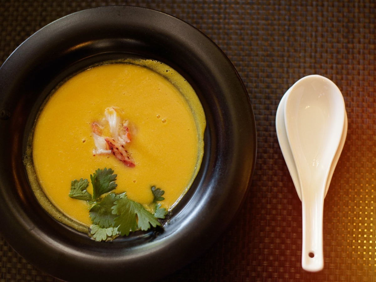 Thai Soup With Tomato & Wild Alaskan Dungeness Crab