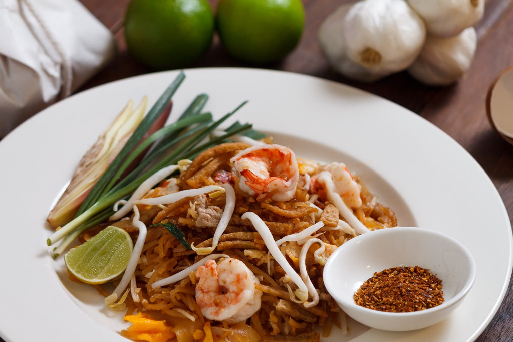 Easy Homemade Pad Thai With Wild Blue Mexican Shrimp