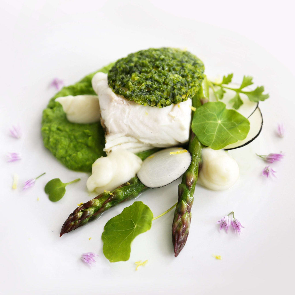halibut-with-a-herb-crust-and-green-pea-puree-528U3LC