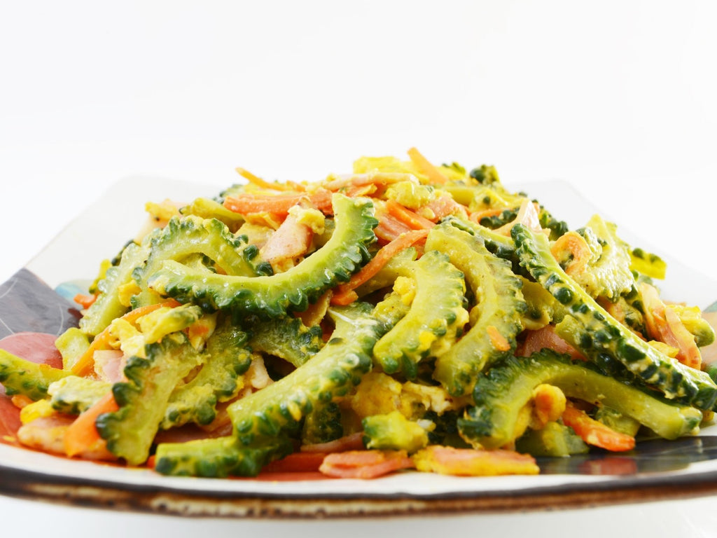 Goya Champuru: Japanese Bitter Melon & Pork Belly Stir Fry