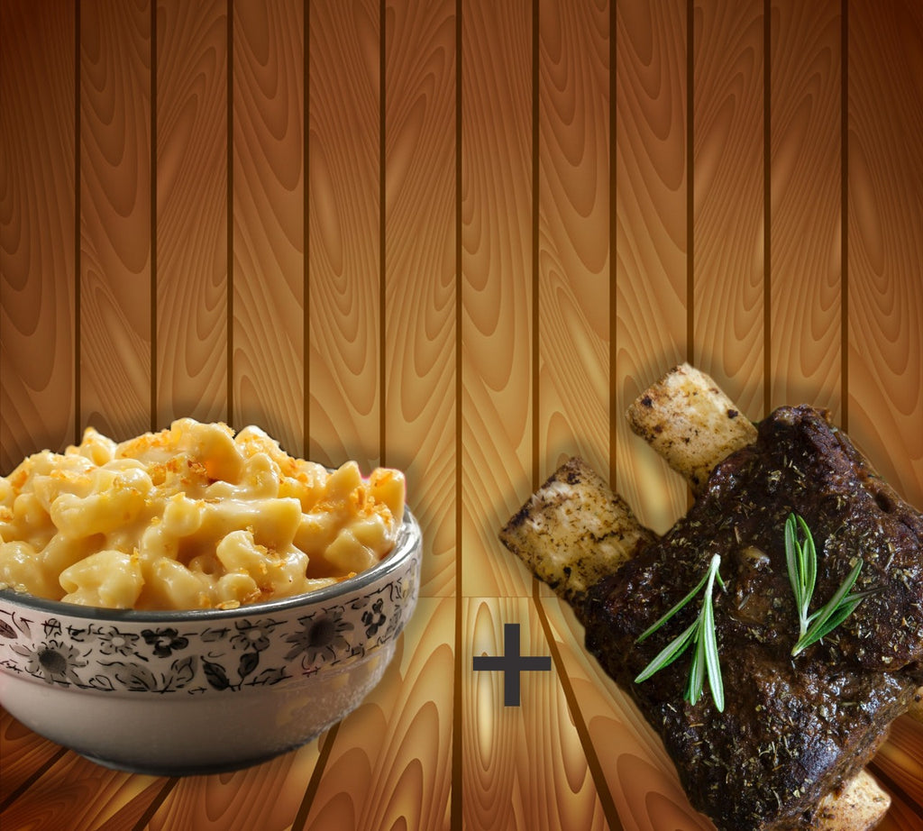 Green Chile Mac & Cheese With Shredded Bison Short Ribs