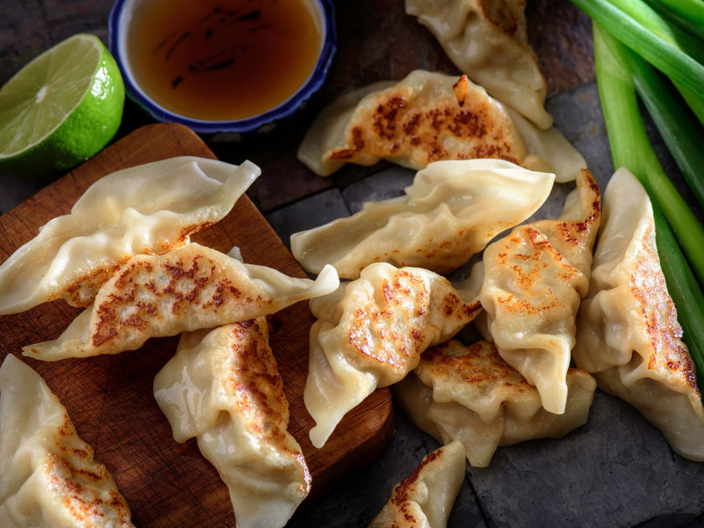 Homemade Pot Stickers With Chinese Five Spice Ground Elk