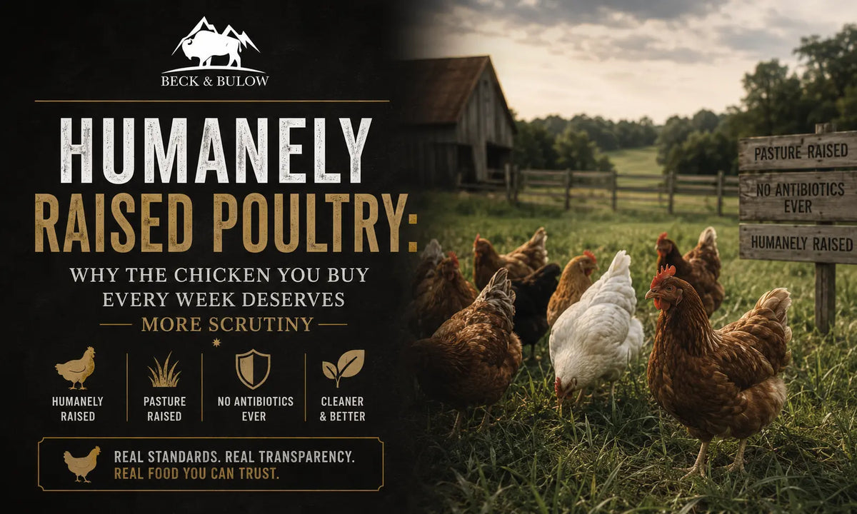 Humanely Raised Poultry: Why the Chicken You Buy Every Week Deserves M