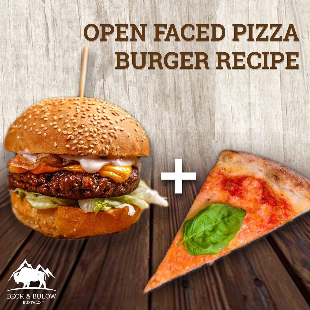Kid Friendly Lunch Recipe: Open Faced Pizza Burgers