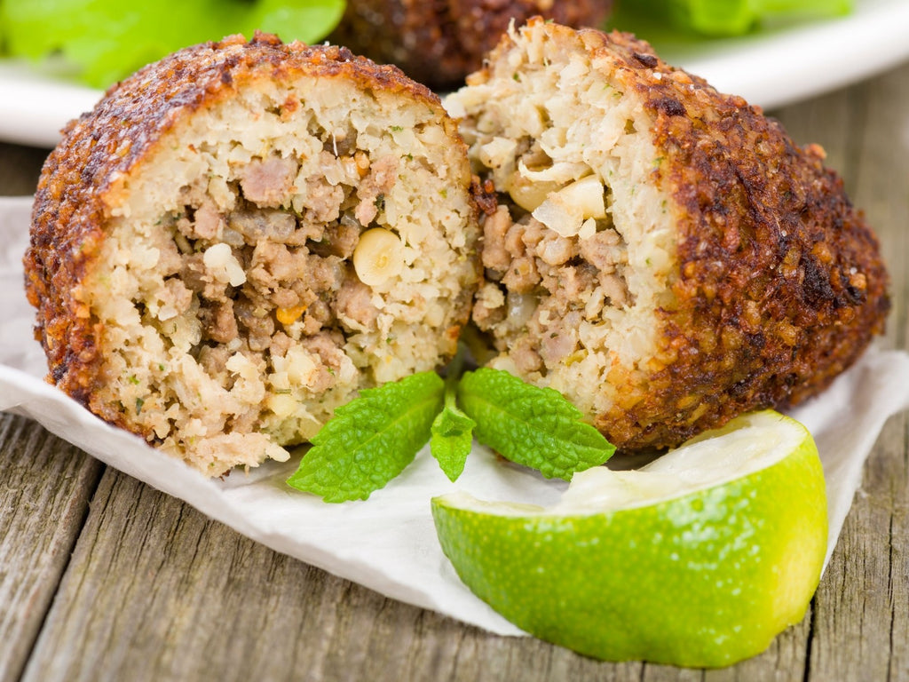 Lebanese Kibbeh With Bison, Pine Nuts And Fragrant Spices