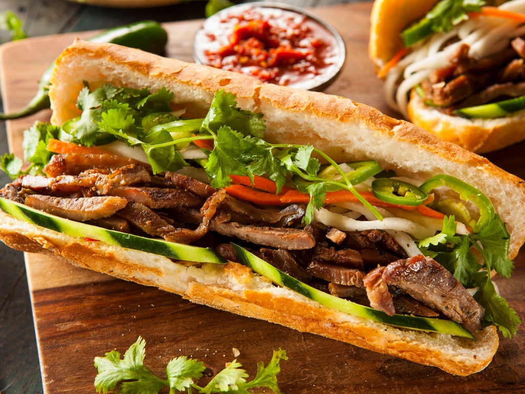 Lunch Recipe: Instant Pot Wild Boar Banh Mi Sandwiches