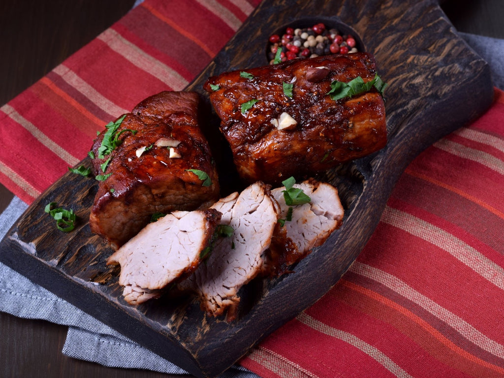 Maple Apple Cider Glazed Wild Boar Tenderloin Recipe