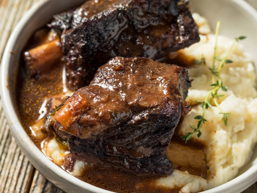 Melt In Your Mouth Elk Short Ribs In the Instant Pot