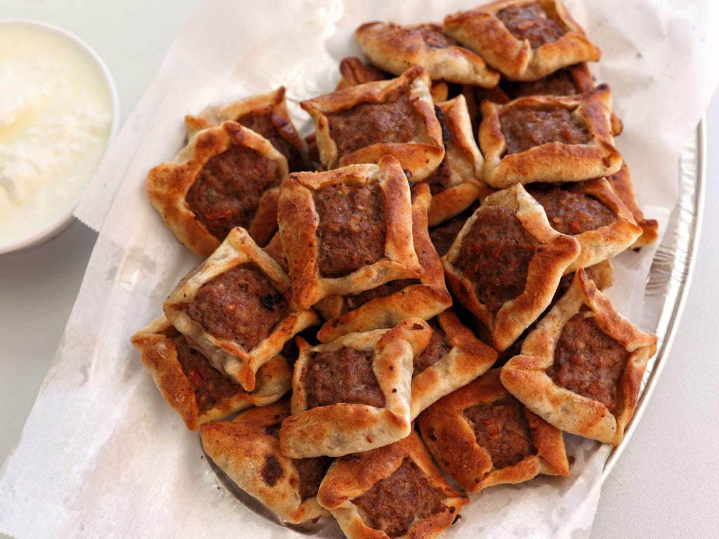 Middle Eastern Style Open Faced Meat Pies With Lamb (Sfeeha)