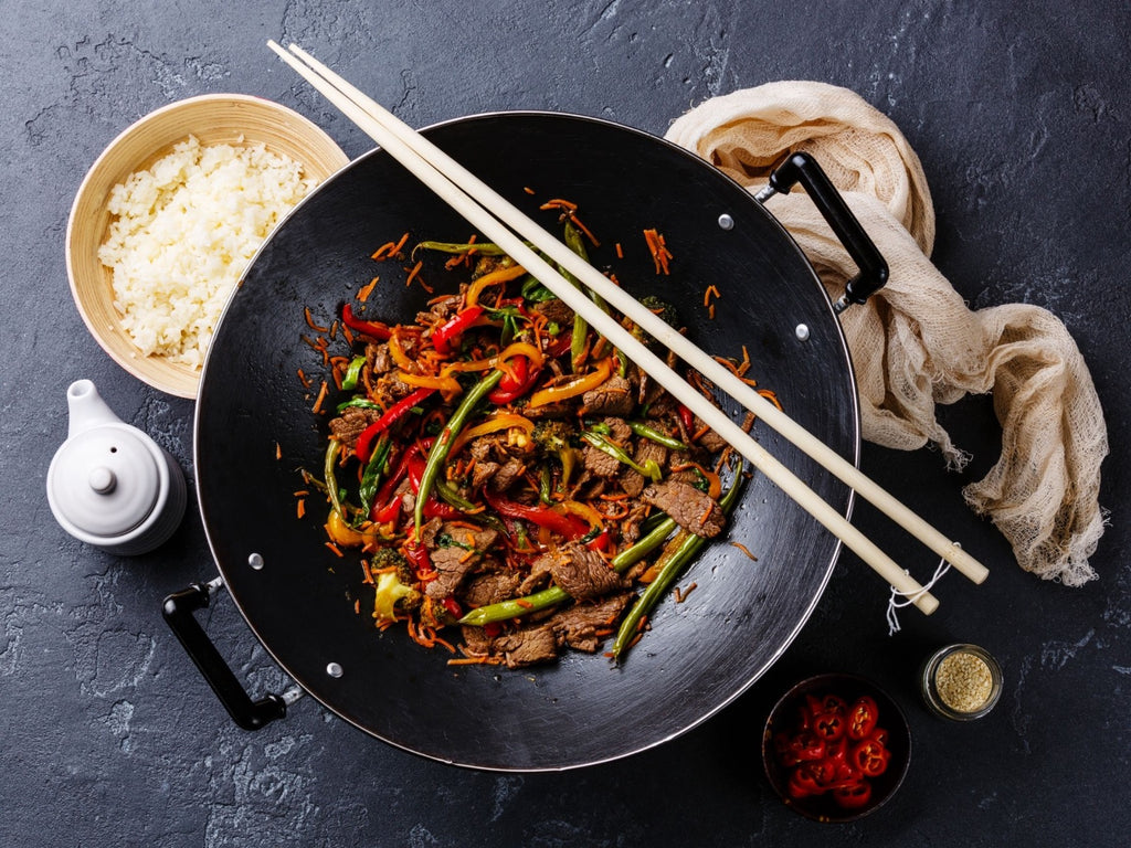 Quick Weeknight Stir Fry With American Wagyu Sirloin Steak