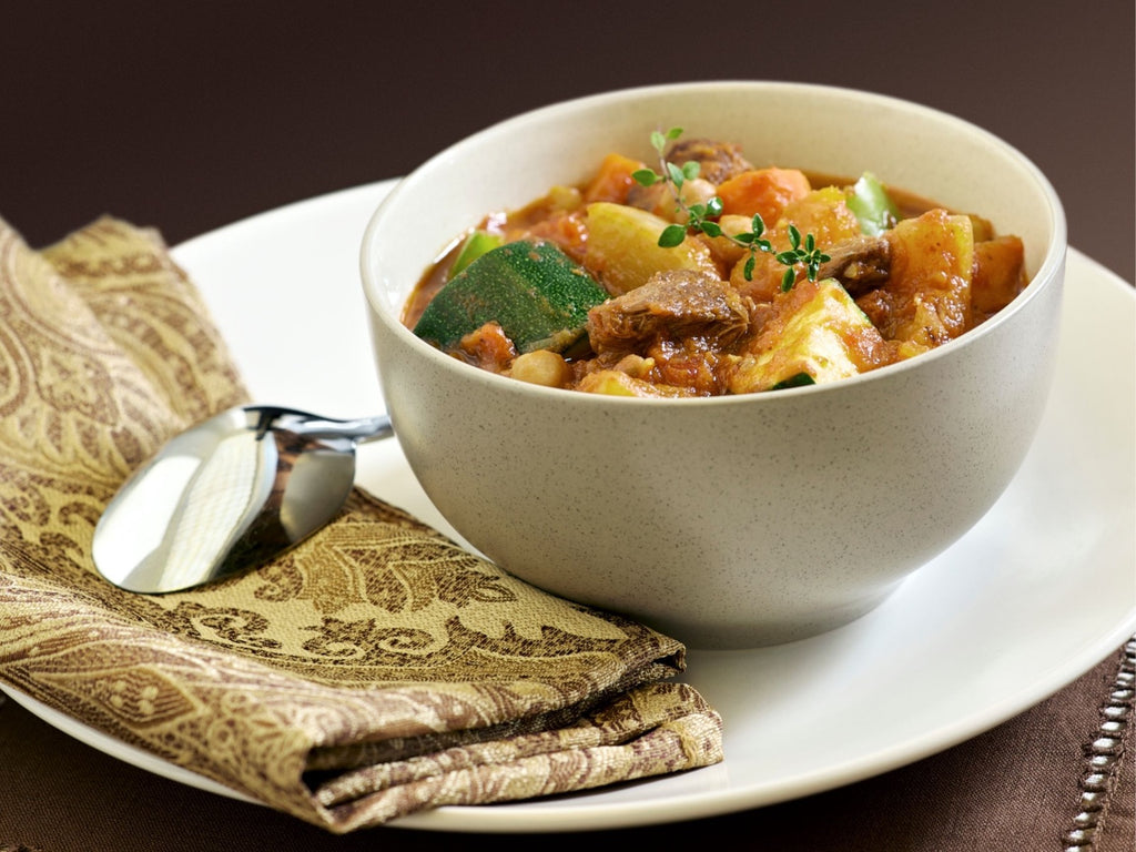 Recipe: Moroccan Spiced Stew With Tender Lamb Shoulder