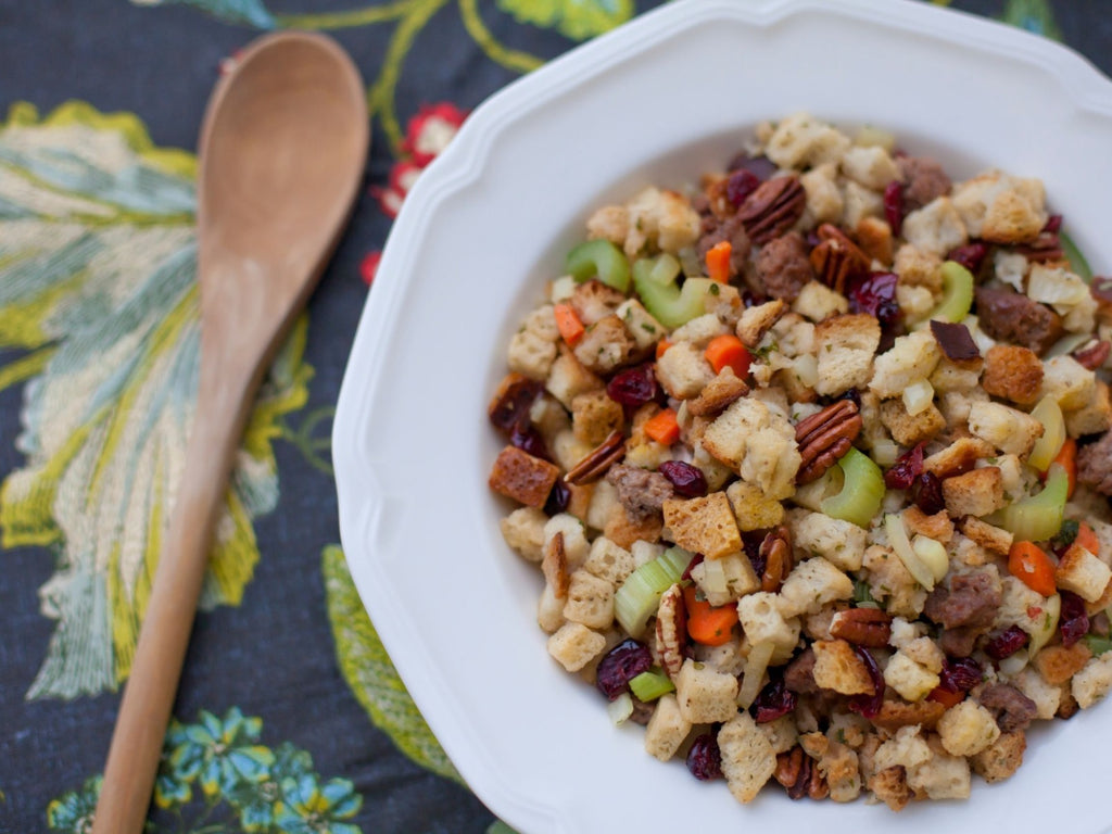 Recipe: Wild Boar, Tart Apple & Cranberry Stuffing