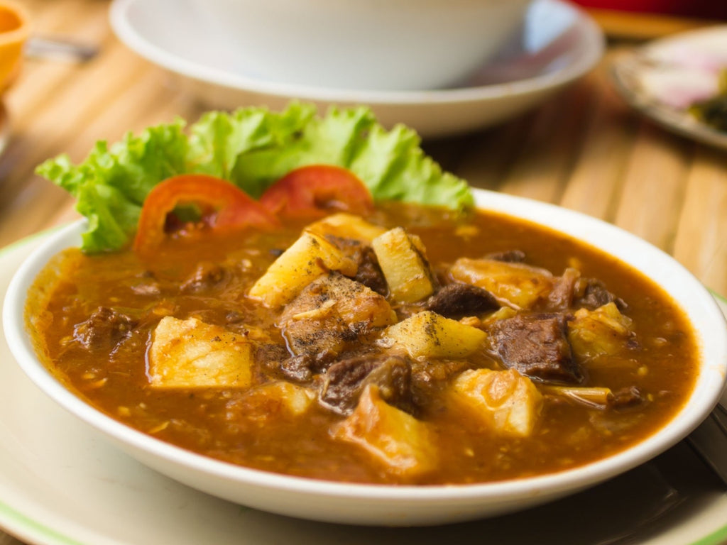 South Asian Burmese Curry Stew With Pasture Raised Bison