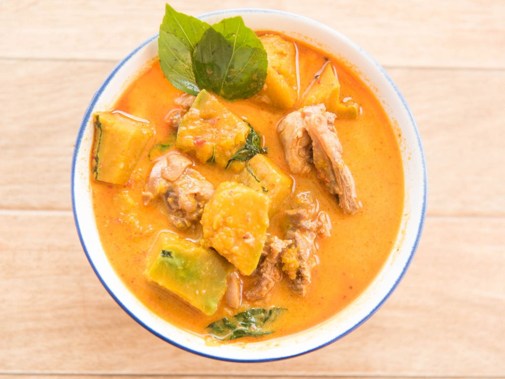 Spiced Pumpkin Curry With All Natural Chicken For Fall
