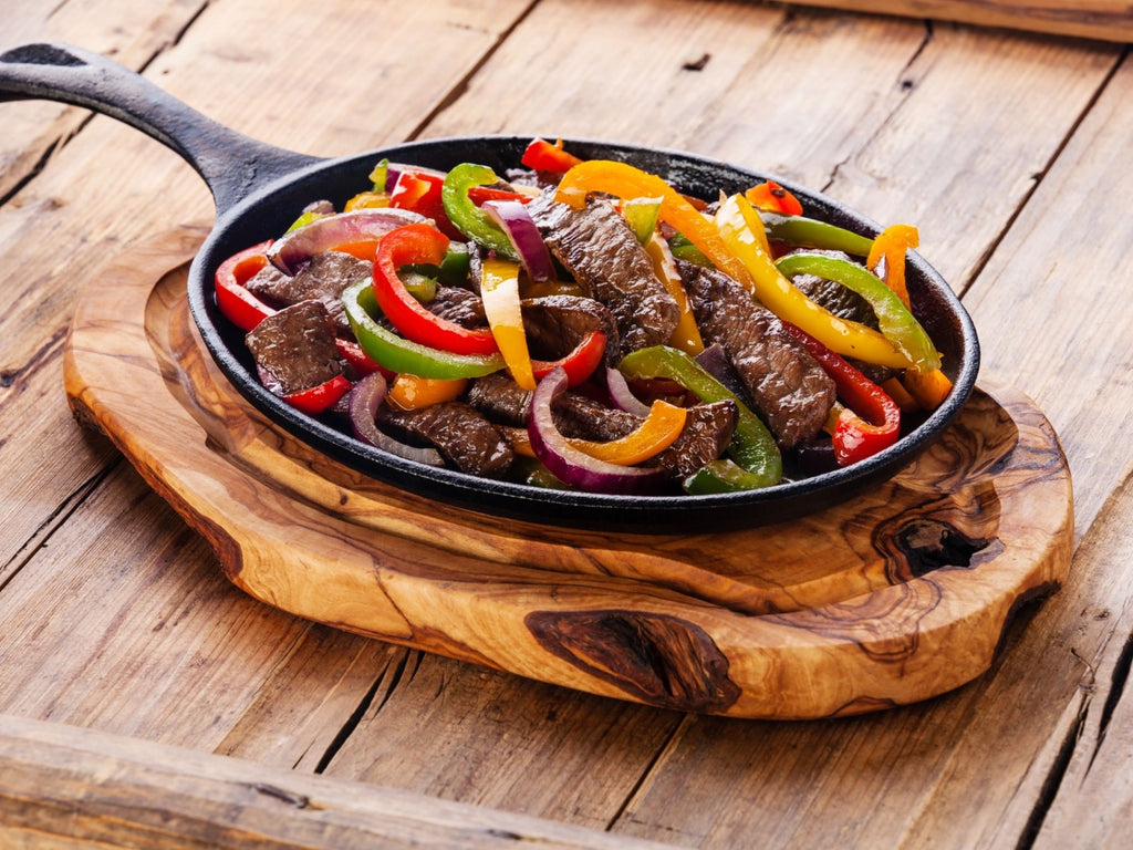 The Best Ever Perfectly Seasoned Sizzling Bison Fajitas