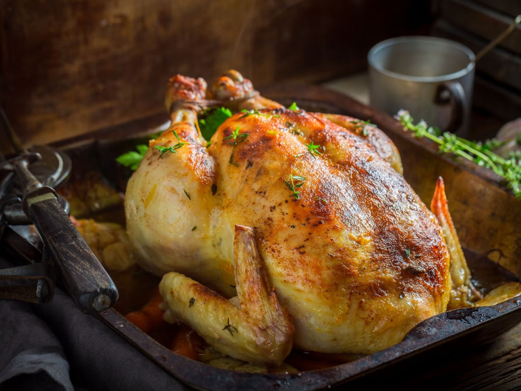 The Most Delicious & Tender Way To Roast A Whole Chicken