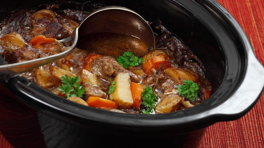 Paleo Crock Pot Bison Superfood Stew With Primal Blend