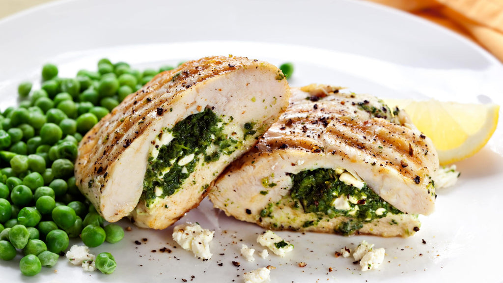 Recipe: Creamy Feta & Spinach Stuffed Chicken Breast