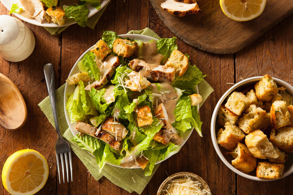 Recipe: The Most Delicious Homemade Chicken Caesar Salad