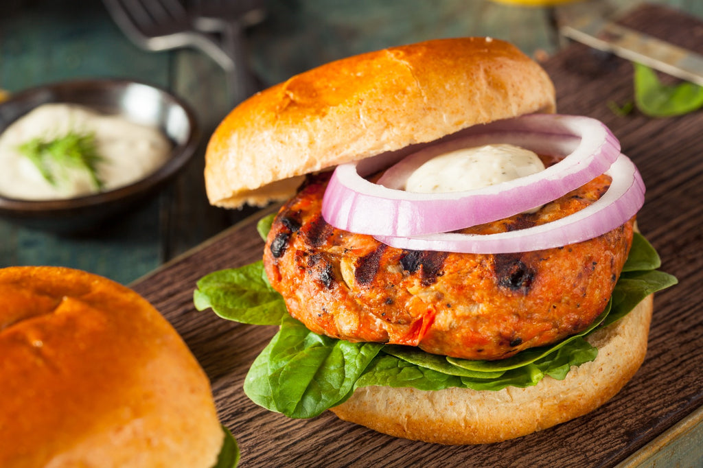 Homemade Salmon Burgers That’ll Knock Your Socks Off