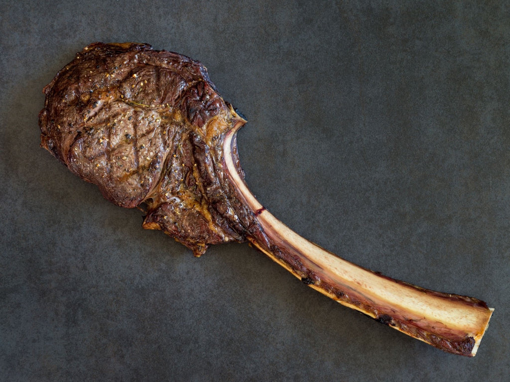 Bison Tomahawk Steaks: Our Most Sought After Cut Of Meat