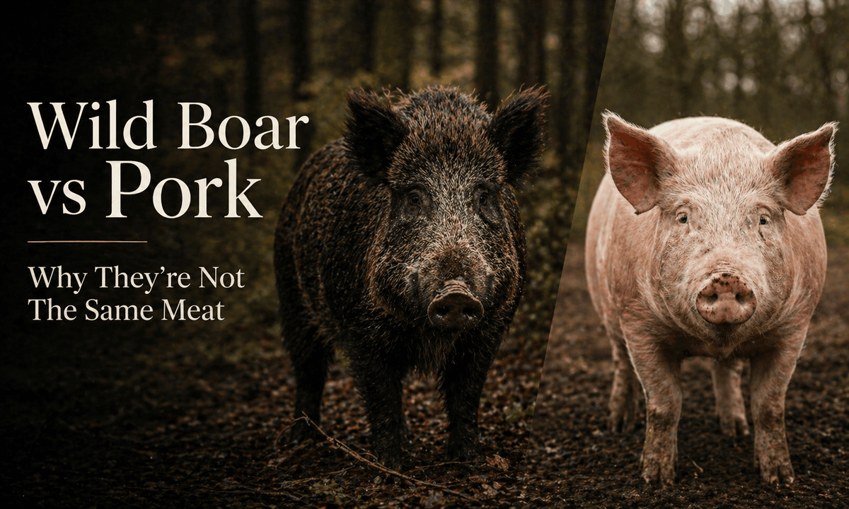 Wild Boar vs Pork: Why They're Not the Same Meat