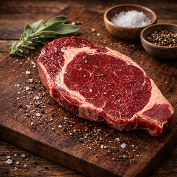 Bison Boneless Ribeye Steak (12 oz)