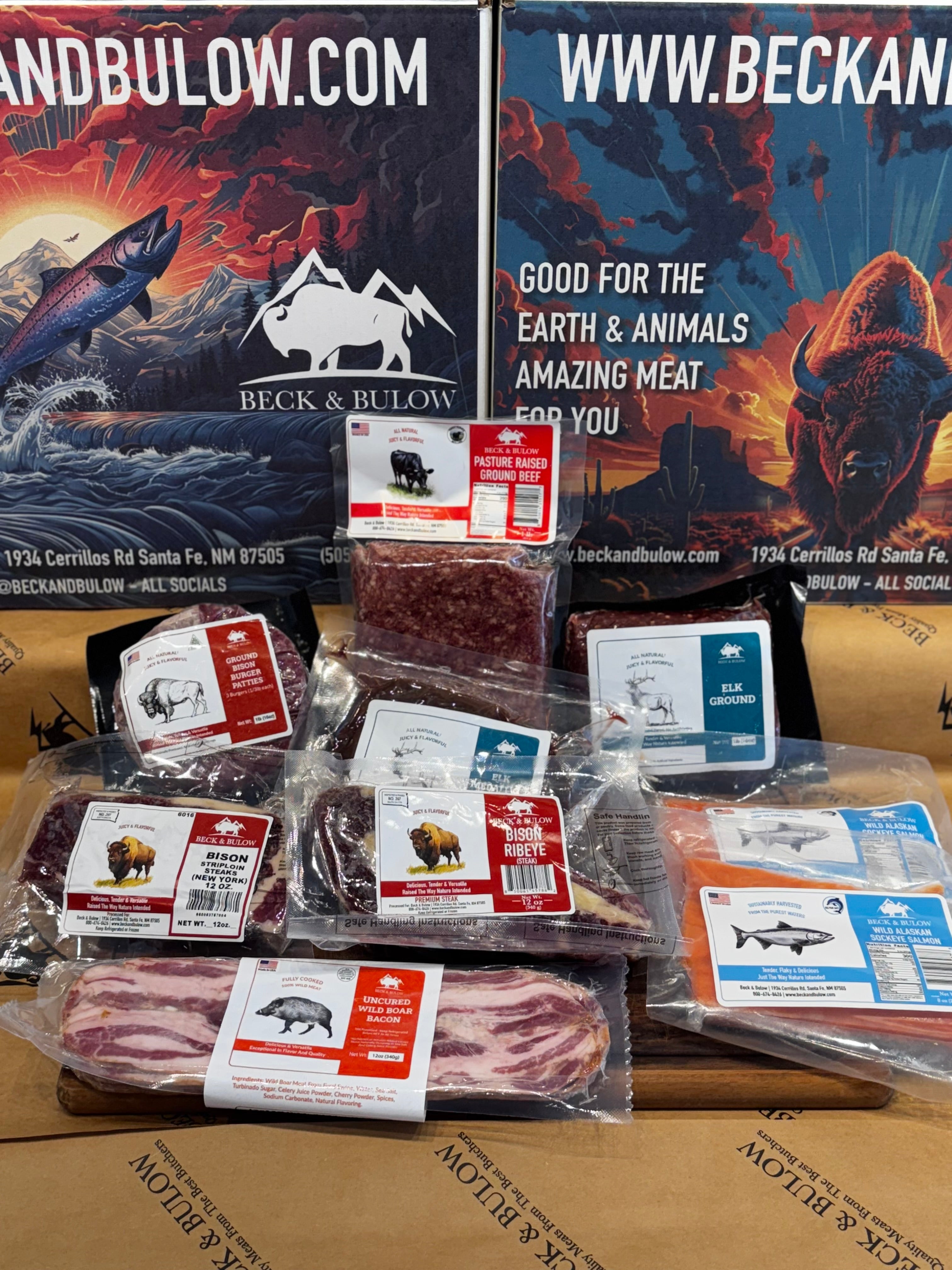 Ultimate Starter Box | Bison, Elk, Wild Boar & Salmon Ultimate Starter Box | Bison, Elk, Wild Boar & Salmon