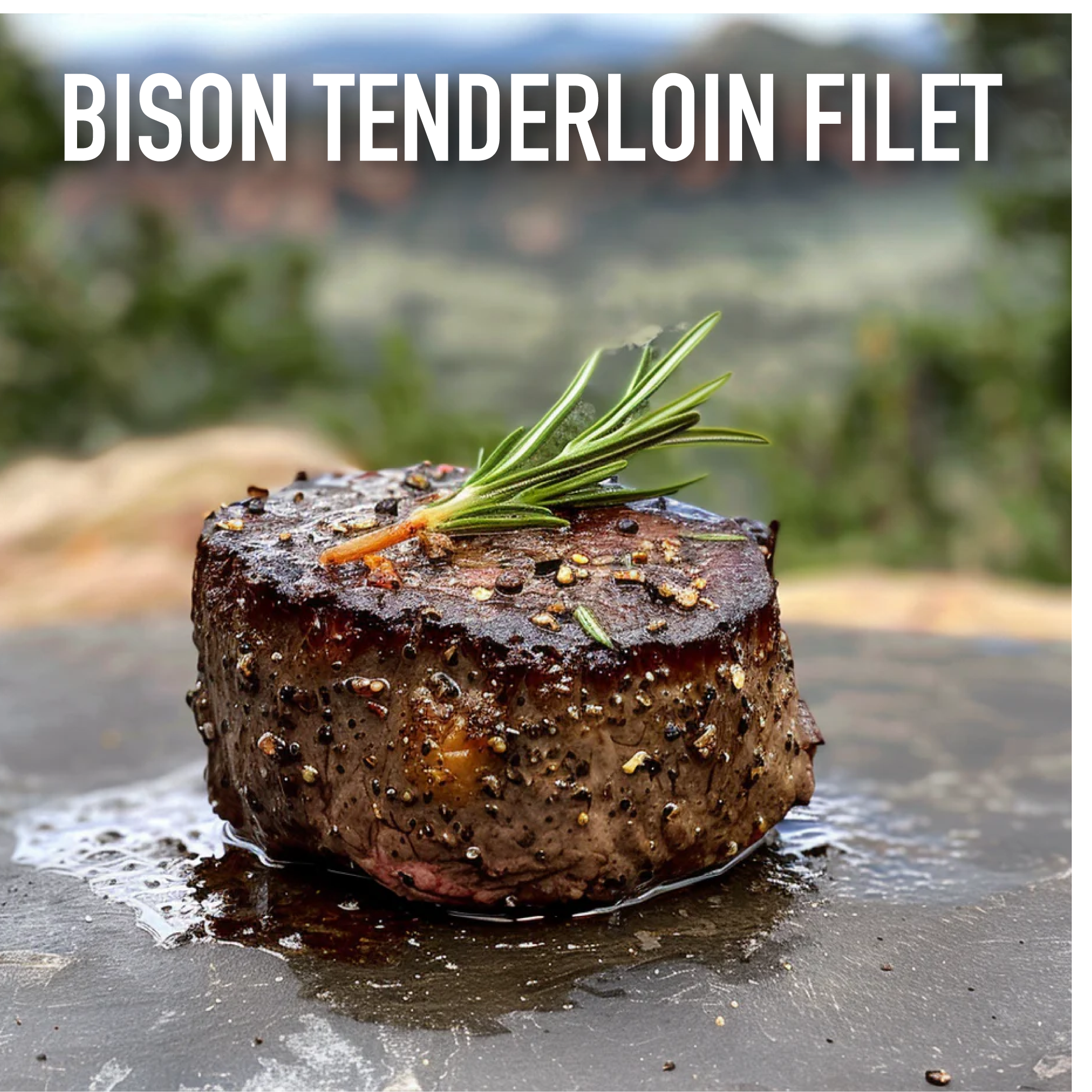 Bison Tenderloin Filet (8 oz)