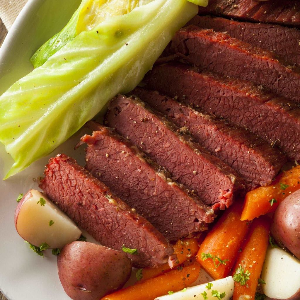 Homemade Corned Beef and Cabbage