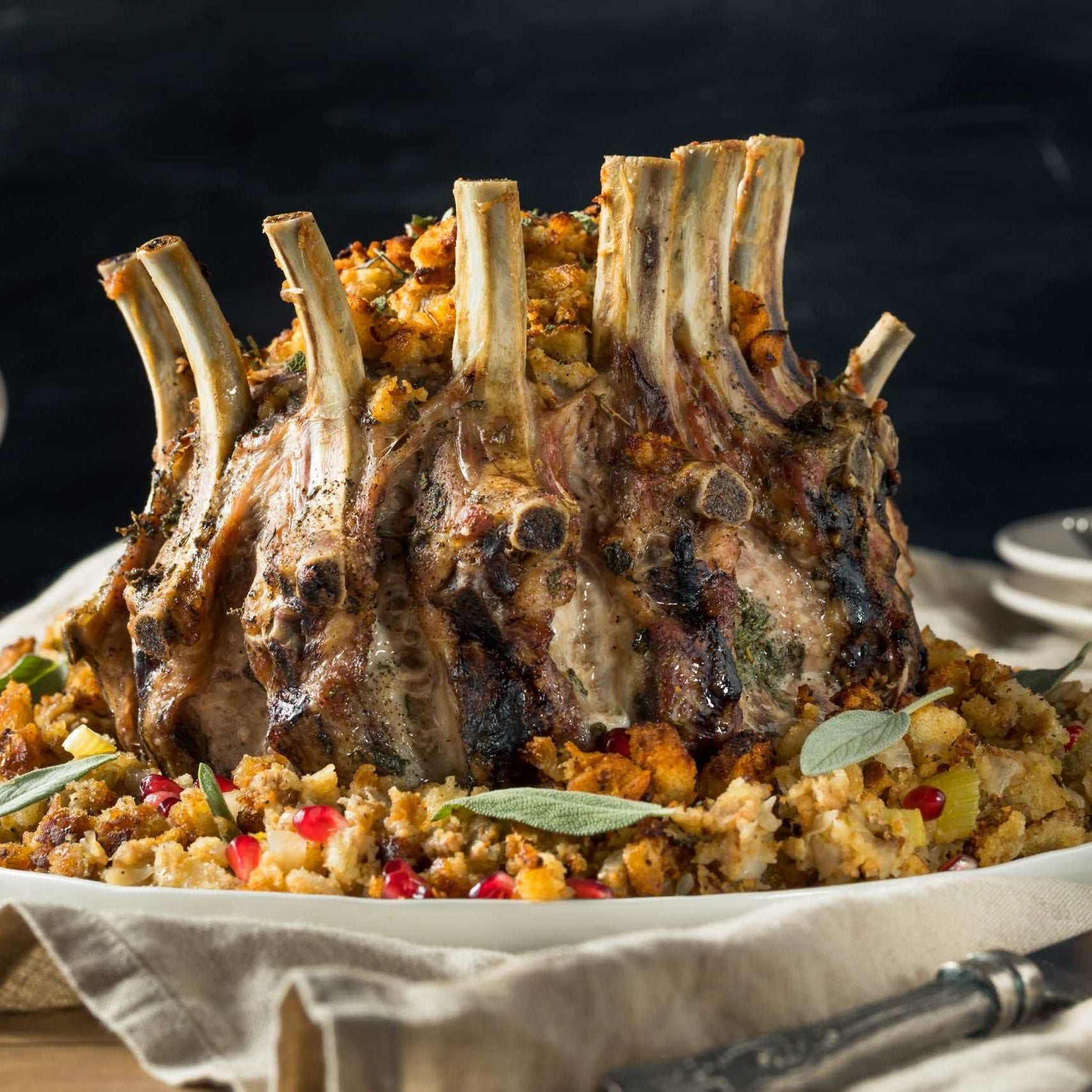 Buy Humanely Trapped Texas Wild Boar Frenched Rib Rack