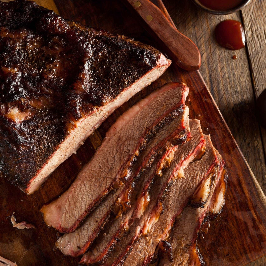 Homemade Smoked Barbecue Beef Brisket